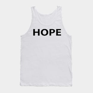 Hope Cool Inspirational Christian Tank Top